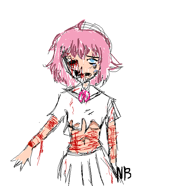 selfharm,blood by anonymous